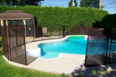 Clôture de piscine amovible | Pool Guard | Removable pool fence | photo06